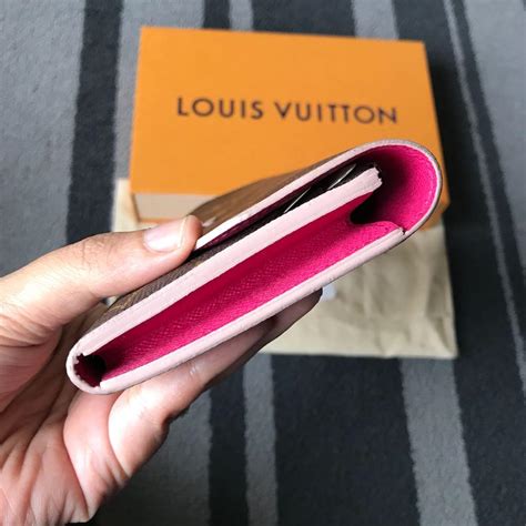 lv emilie wallet bloom|Lv emilie wallet review.